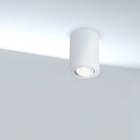 Maytoni - Modello: Alfa - Lampada da soffitto orientabile in stile moderno in alluminio verniciato - Attacco Lampadina: GU10 - 1 Lampadina - Watt 50W - Dimmerabile: NO - Grado di Protezione: IP20 - SKU: C016CL-01