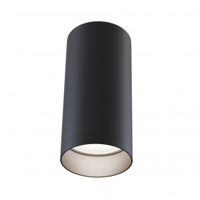 Maytoni - Modello: Alfa - Faretto da Soffitto moderna in alluminio verniciato - Colore: Nero - Attacco Lampadina: GU10 - 1 Lampadina - Watt 50W - Dimmerabile: NO - Grado di Protezione: IP20 - SKU: C010CL-01B - Codice EAN: 4251110079295