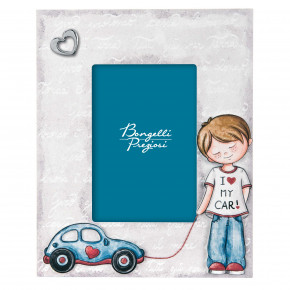 Bongelli Preziosi - Portafoto da tavolo con cornice moderna per cameretta bambino - Foto 10x15 - SKU: ME1906 - Codice EAN: 1234567010595