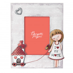 Bongelli Preziosi - Portafoto da tavolo con cornice moderna per cameretta bambina - Foto 10x15 - SKU: ME1905 - Codice EAN: 1234567010588