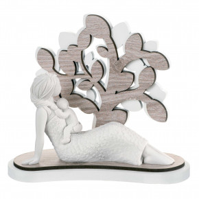 Bongelli Preziosi - Modello: Sogno - Scultura da tavolo moderna conalbero della vita in radica - Colore: Rovere Breeze - SKU: ME1648/2RO - Codice EAN: 1234567008806