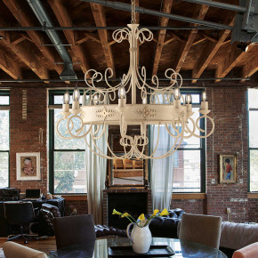 Bonetti Illumina - Modello: Baltimora - Lampadario classico in metallo 8 luci con fregi e particolari lavorati a mano - Attacco Lampadina: E14 - 8 Lampadine - Watt 40W - Dimmerabile: NO - Grado di Protezione: IP20 - Classe Energetica: A++ - SKU: BL183-8