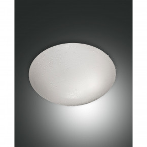 Fabas Luce - Modello: Pandora - Plafoniera moderna in metallo con diffusore in vetro a risparmio energetico - Colore: Bianco - Attacco Lampadina: E27 - 1 Lampadina - Watt 60W - Dimmerabile: NO - Grado di Protezione: 44 - SKU: 2650-61-102 - Codice EAN: 8019282013372 