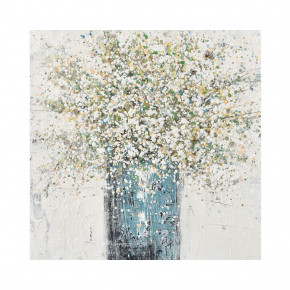 Agave - Quadro astratto moderno dipinto a mano su tela "Malvina" 80x80 - Tema Quadro: Astratti - Realizzazione Quadro: Dipinti su Tela - SKU: AG140233 - Codice EAN: 7654321005638 