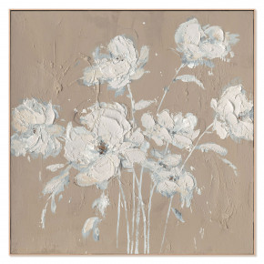 Agave - Quadro naturalistico dipinto a mano con acrilici su tela Gardenia 100x100 - Tema Quadro: Array - Realizzazione Quadro: Dipinti su Tela - SKU: AG160322 