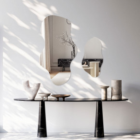 Agave - Specchio da parete dal design moderno Mira 60x110 - SKU: MR0026 