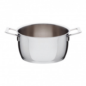 Alessi - Modello: Pots & Pans - - Design By: Jasper Morrison Casseruola 20" - Colore: Acciaio - SKU: AJM101/20 - Codice EAN: 8003299924141 