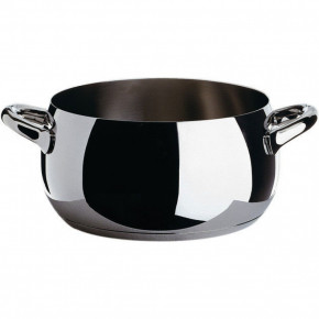 Alessi - Modello: Mami - - Design By: Stefano Giovannoni Casseruola a due manici 16" - Colore: Acciaio - SKU: SG101/16 - Codice EAN: 8003299855643 