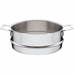 Alessi - Modello: Pots & Pans - - Design By: Jasper Morrison Cestello Cottura a Vapore 24" - Colore: Acciaio - SKU: AJM307 - Codice EAN: 8003299924318 