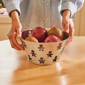 Alessi - Modello: Girotondo - - Design By: King-Kong Fruttiera in acciaio lucido dal design moderno ed elegante - SKU: AKK05- 