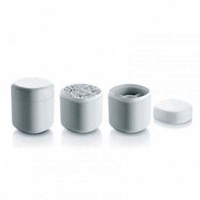 Alessi - Modello: Birillo - - Design By: Piero Lissoni Porta cotton fioc - Colore: Bianco - SKU: PL09W - Codice EAN: 8003299961542