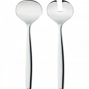 Alessi - Modello: Dressed - - Design By: Marcel Wanders Posate Insalata Set 2pz - Colore: Acciaio - SKU: MW03/14 - Codice EAN: 8003299319435 