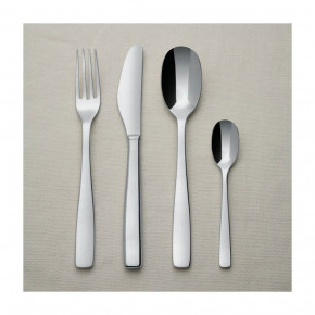 Alessi - Modello: KnifeForkSpoon - - Design By: Jasper Morrison Servizio Posate Set 24pz Monoblocco - Colore: Acciaio - SKU: AJM22S24M - Codice EAN: 8003299921591 