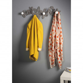 Arti e Mestieri - Modello: Sfarfalle - Appendi abiti a muro in metallo dal design originale e moderno - SKU: 0AP3752
