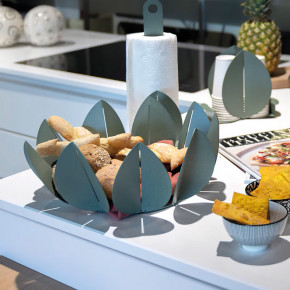 Arti e Mestieri - Modello: Ficus - Centro tavola in metallo dal design moderno ed elegante - SKU: 0VA3937 