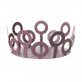 Arti e Mestieri - Modello: Bollicine - Centrotavola piccolo in metallo dal design moderno - SKU: 0VA5043 