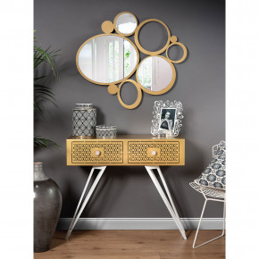 Arti e Mestieri - Modello: Mayfair - Consolle grande in metallo dal design moderno ed elegante - SKU: 0CO3895 