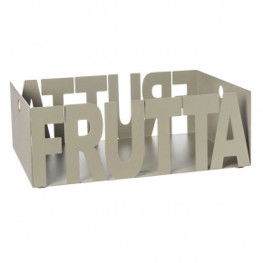 Arti e Mestieri - Modello: Letter - Fruttiera in metallo design moderno - SKU: 0VA5215 