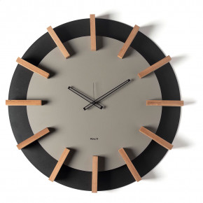 Arti e Mestieri - Modello: Timon - Orologio da parete particolare in metallo e dettagli in legno - SKU: 0OR5162 