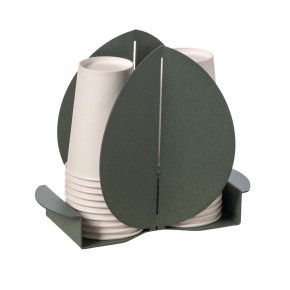 Arti e Mestieri - Modello: Ficus - Porta bicchieri in metallo dal design moderno ed elegante - SKU: 0VA3938