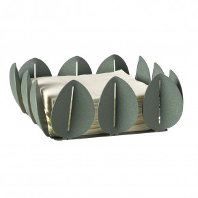 Arti e Mestieri - Modello: Ficus - Porta tovaglioli da tavola in metallo - SKU: 0PS5156 