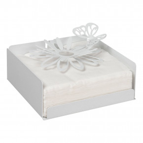 Arti e Mestieri - Modello: Margherite - Porta tovaglioli in metallo dal design moderno ed elegante - SKU: 0VA3814 