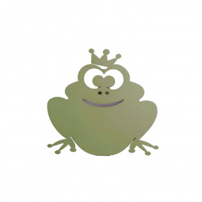 Arti e Mestieri - Modello: Ranocchio - Porta umidificatore in metallo e vaschetta in ceramica di design - SKU: 0UM11090 