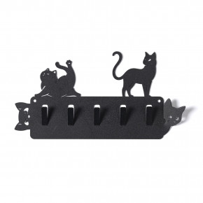 Arti e Mestieri - Modello: Silvestro e Matisse - Portachivi da parete in metallo - SKU: 0CH5087