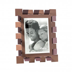 Arti e Mestieri - Modello: Vertigo - Portafoto da tavolo grande in metallo dal design particolare - Foto 13x18 - SKU: 0PF5026