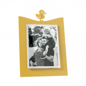 Arti e Mestieri - Modello: Paperella - Portafoto da tavolo piccolo in metallo dal design particolare - Foto 10x15 - SKU: 0PF3985