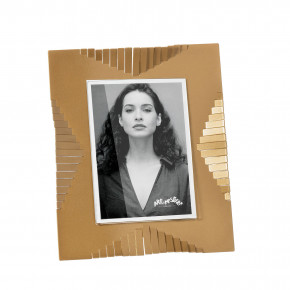 Arti e Mestieri - Modello: Riviera - Portafoto piccolo da tavolo di design con struttura in metallo - Foto 10x15 - SKU: 0PF5021 