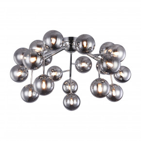 Maytoni - Modello: Dallas - Lampadario da soffitto con bocce in vetro soffiato dalle linee moderne - Colore: Cromato - Attacco Lampadina: G9 - 20 Lampadine - Watt 28W - Dimmerabile: NO - Grado di Protezione: IP20 - SKU: MOD545PL-20CH - Codice EAN: 4251110094816 