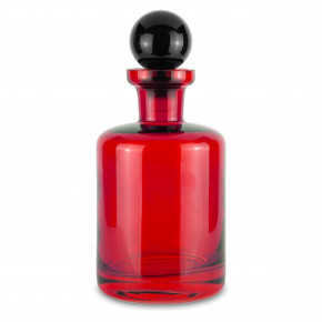 Baci Milano - Modello: Carol - Bottiglia per wiskey in vetro - Colore: Rosso/Nero - SKU: XBOT2.CAR01 - Codice EAN: 8056209635347