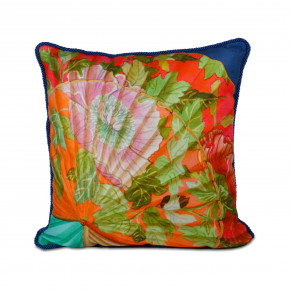 Baci Milano - Modello: Ventagli - Cuscino in velluto piccolo dal design moderno - Colore: Multicolore - SKU: CUS45.VEN01 - Codice EAN: 8057143589918 