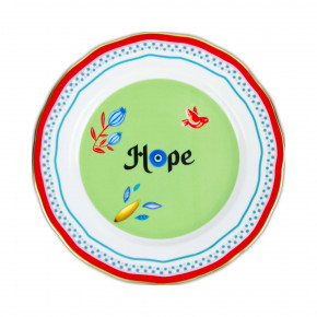 Baci Milano - Modello: Mamma Mia - Piatto frutta in porcellana dal design moderno ed elegante "Hope" - Colore: Multicolore - SKU: PLA3.MAM06 - Codice EAN: 8059793463037 