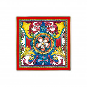 Baci Milano - Modello: Sole Mio - Svuotatasche piccolo in porcellana dal design moderno ed elegante - Colore: Rosso/Blu - SKU: STR1.SOL01 - Codice EAN: 8057143588935 