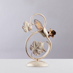 Be Light - Modello: Iris - Applique da tavolo con struttura in metallo dalle linee classiche - Attacco Lampadina: E14 - 1 Lampadina - Watt 40W - Dimmerabile: NO - Grado di Protezione: IP20 - Classe Energetica: A+ - SKU: BL169-LT 