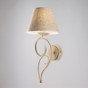 Be Light - Modello: Vienna - Applique lampada da parete dalle linee classiche con paralumi in tessuto - Attacco Lampadina: E14 - 1 Lampadina - Watt 40W - Dimmerabile: NO - Grado di Protezione: IP20 - Classe Energetica: A+ - SKU: BL258-AP1