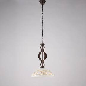 Be Light - Modello: Bilbao - Lampada a sospensione classica con struttura in metallo e diffusore in vetro - Attacco Lampadina: E27 - 1 Lampadina - Watt 55W - Dimmerabile: NO - Grado di Protezione: IP20 - Classe Energetica: A - SKU: BL324-1