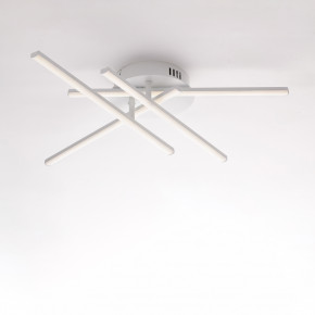 Be Light - Modello: Mikado - Lampada da soffitto moderna a LED con struttura in alluminio - Colore: Bianco - Attacco Lampadina: Led Integrato - 1 Lampadina - Watt 40W - Lumen 3500 - Dimmerabile: NO - Gradi Kelvin 4000k Luce Naturale - Grado di Protezione: IP20 - Classe Energetica: A+ - SKU: BL276-PBC - Codice EAN: 8057724581300 