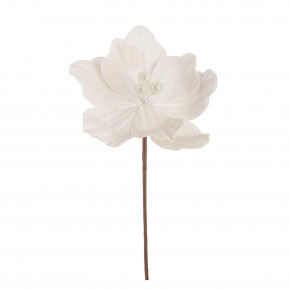 Bizzotto - Modello: Ertemios - Fiore artificiale poinsettia ertmios h.25 - Colore: Avorio - SKU: B0976865 - Codice EAN: 8051836706149 