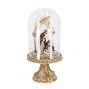Bizzotto - Modello: Karolyn - Presepe con la natività con campana - Colore: Oro - SKU: B0971518 - Codice EAN: 8051836525702