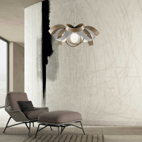 Be Light - Modello: Primula - Sospensione con struttura in metallo dal design moderno regolabile in altezza - Attacco Lampadina: E27 - 4 Lampadine - Watt 60W - Dimmerabile: NO - Grado di Protezione: IP20 - Classe Energetica: A+ - SKU: BL145-4