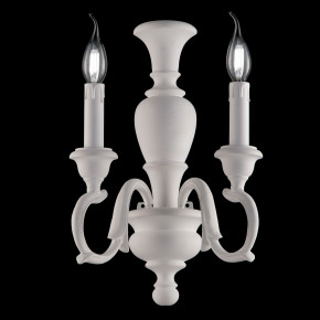 Bonetti Illumina - Modello: Fiorenza - Applique da parete in stile classico in legno 2 luci - Attacco Lampadina: E14 - 2 Lampadine - Watt 40W - Dimmerabile: NO - Grado di Protezione: IP20 - Classe Energetica: A++ - SKU: BL172-AP2 