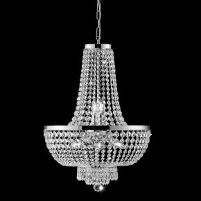 Bonetti Illumina - Modello: Mozart - Lampadario classico in metallo cromato con strass in cristallo - Attacco Lampadina: E14 - 8 Lampadine - Watt 40W - Dimmerabile: NO - Grado di Protezione: IP20 - Classe Energetica: A++ - SKU: BL189-8