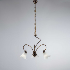 Be Light - Modello: Alice - Lampadario piccolo dalle linee classiche diffusori in vetro - Attacco Lampadina: E14 - 3 Lampadine - Watt 40W - Dimmerabile: NO - Grado di Protezione: IP20 - Classe Energetica: A+ - SKU: BL230-3 