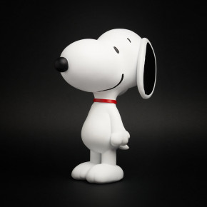 Blogo - Modello: Snoopy - Scultura da tavolo grande in resina Snoopy Standing - Colore: Bianco - SKU: SNOO25-1105 - Codice EAN: 8053172470630 