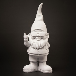 Blogo - Modello: Nani - Scultura da tavolo grande nano in resina colorato Bernardo - SKU: NANO29/BER