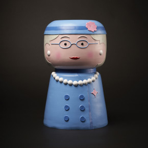 Blogo - Modello: Icons - Vaso in resina design moderno da interni - Colore: Azzurro - SKU: ARTI25-635 - Codice EAN: 8050519626354 