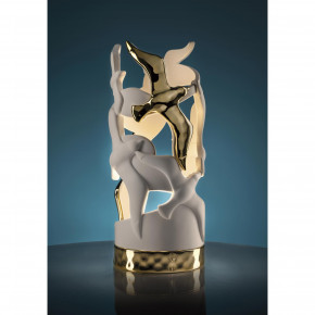 Bongelli Preziosi - Modello: Gabbiano - Lampada da tavolo bassa in marmorino dal design moderno - Attacco Lampadina: Led Integrato - 1 Lampadina - Watt 4W - Dimmerabile: NO - Gradi Kelvin 3000k Luce Calda - Grado di Protezione: IP20 - Classe Energetica: A - SKU: ME2593/1 